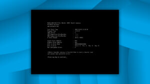 memtest86 test results