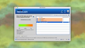 remo recover macos select file types to recover