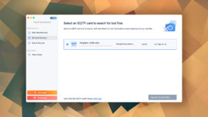 cisdem data recovery for macos select sd tf card